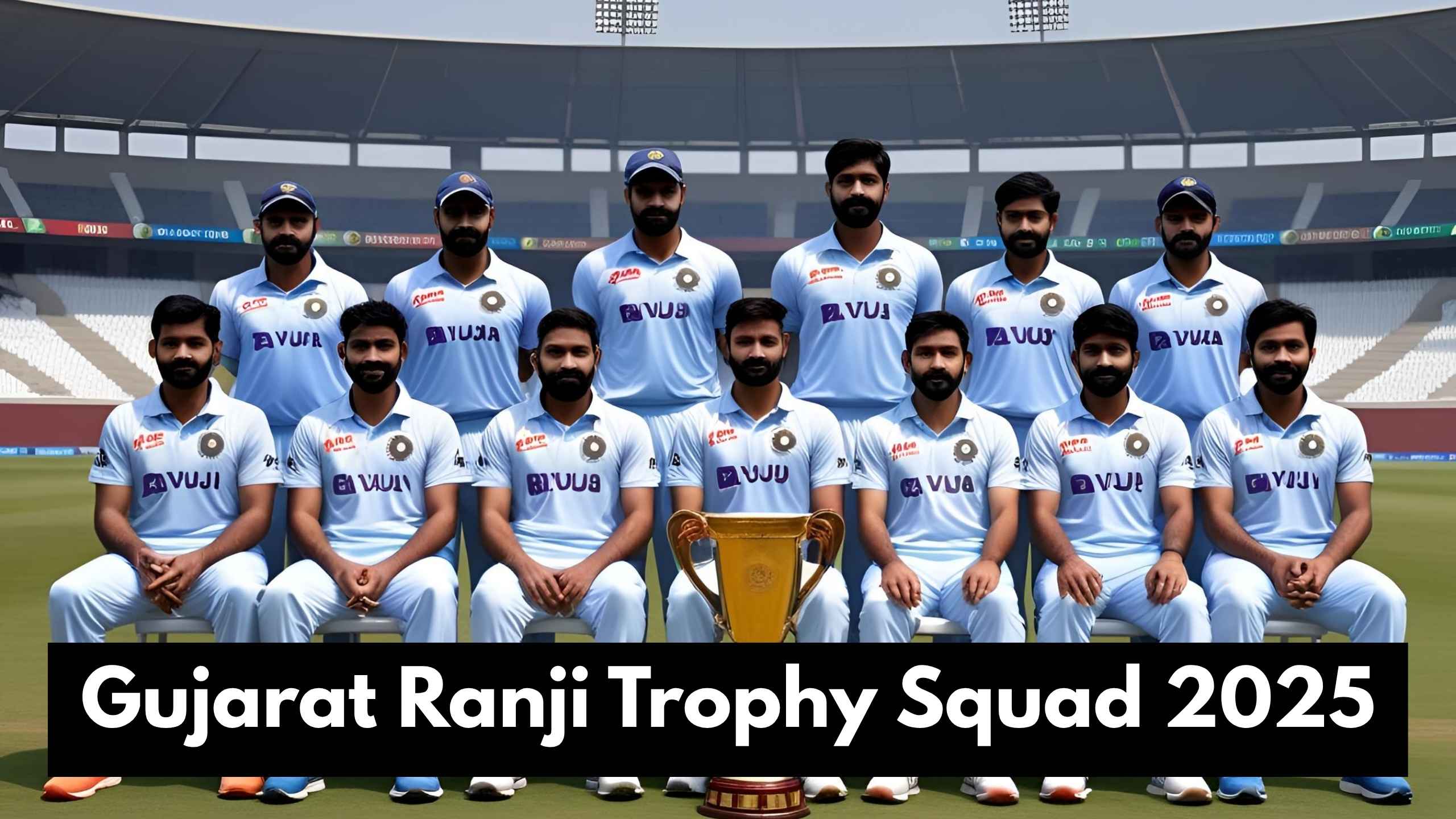 Gujarat Ranji Trophy Squad 2025