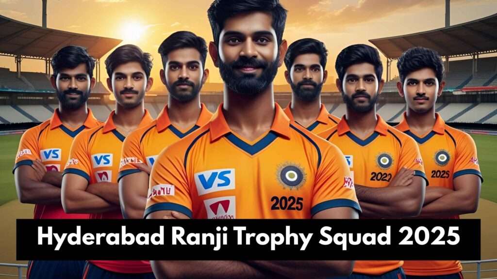 Hyderabad Ranji Trophy Squad 2025
