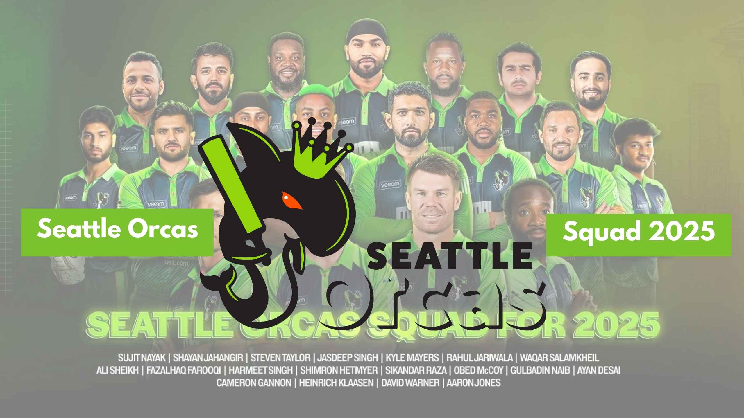 Seattle Orcas Squad 2025