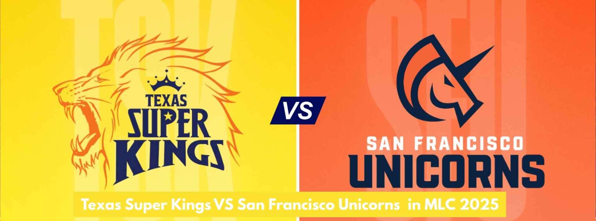 San Francisco Unicorns Thrash Texas Super Kings in High-Scoring Chase of 202